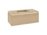 Villeroy & Boch Legato Waschtischunterschrank B755L0VJ 100x38x50cm, mit LED-Beleuchtung, Nordic Oak