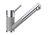 Blanco Antas-s Küchenarmatur 516765 Niederdruck, SILGRANIT-Look alumetallic/chrom