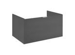 Emco Waschtisch-Unterschrank 958327522 schwarz, 80,8 x 44 x 52,1 cm, Auszug