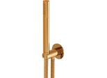 Steinberg Serie 100 Handbrausegarnitur 1001670RG mit Wandanschlussbogen und Brauseschlauch 1500mm, Rose Gold