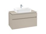 Villeroy & Boch Legato Waschtischunterschrank B75600VK 100x55x50cm, Soft Grey
