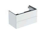 Geberit One Waschtisch-Unterschrank 505263002 88,8 x 50,4 x 47 cm, weiß/lackiert matt, 2 Schubladen