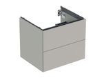 Geberit One Waschtisch-Unterschrank 505261007 59,2 x 50,4 x 47 cm, greige/lackiert matt, 2 Schubladen