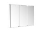 Keuco Royal Modular 2.0 Spiegelschrank 800311131000300 1300 x 900 x 120 mm, 1 Steckdose, 1 Doppel-USB-Ladestelle, Wandvorbau, 3-türig