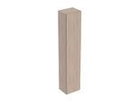 Geberit One Hochschrank 505083005 36x180x29,1cm, 1 Tür, Eiche/Melamin Holzstruktur