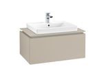Villeroy & Boch Legato Waschtischunterschrank B67800VK 80x38x50cm, Soft Grey