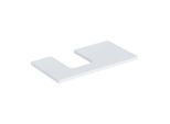 Geberit One Waschtisch-Platte 505293002 90 x 3 x 47 cm, weiß/lackiert matt, Ausschnitt links