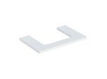 Geberit One Waschtisch-Platte 505282002 75 x 3 x 47 cm, weiß/lackiert matt, Ausschnitt mittig