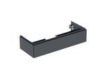 Geberit One Waschtisch-Unterschrank 505075008 118,4 x 50,4 x 47 cm, mattschwarz, 1 Schubladen