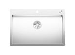 Blanco Claron Spüle 521634 700-IF/A, 76 x 51 cm, Edelstahl, mit PushControl Ablauffernbedienung