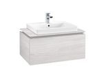 Villeroy & Boch Legato Waschtischunterschrank B67800E8 80x38x50cm, White Wood