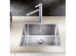 Blanco Claron Spüle 521574 450-IF, 49 x 44 cm, Edelstahl Seidenglanz, ohne Ablauffernbedienung