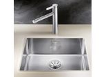 Blanco Claron Spüle 521577 500-U, 54 x 44 mm, Edelstahl Seidenglanz, ohne Ablauffernbedienung