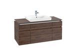 Villeroy & Boch Legato Waschtischunterschrank B683L0VH 120x55x50cm, mit LED-Beleuchtung, Arizona Oak