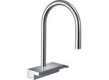 hansgrohe Aquno Select M81 Küchenarmatur 73831000 mit Ausziehbrause, 3jet, sBox, chrom