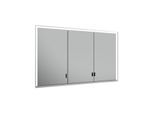 Keuco Royal Lumos Spiegelschrank 14315172301 Wandeinbau, silber-eloxiert, verdecktes Ablagefach, 1200 x 735 x 165 mm