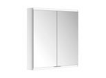 Keuco Royal Modular 2.0 Spiegelschrank 800211070000300 700 x 700 x 120 mm, 1 Steckdose, 1 Doppel-USB-Ladestelle, Wandvorbau, 2-türig, beleuchtet