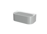 Bette BetteLux Oval Silhouette Badewanne 3415-002CWVVS manhattan, 170x80x45cm, freistehend
