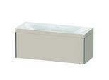 Duravit XViu Waschtisch-Unterschrank XV4612NB291C 120x48cm, 1 Auszug, ohne Hahnloch, schwarz matt, Rahmen C, taupe matt