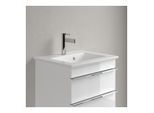 Villeroy und Boch Venticello Waschtisch 412450RW 50x42cm, stone white C-plus, mit Hahnloch, mit Überlauf