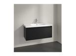 Villeroy und Boch Skyla Waschtischunterschrank C78900VL 1 Auszug, 972 x 436 x 439 mm, Volcano Black