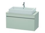 Duravit DuraStyle Waschtisch-Unterschrank DS530400707 100 x 47,8 cm, betongrau matt, für Konsole, 1 Auszug