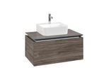 Villeroy und Boch Legato Waschtischunterschrank B73300RK 80x38x50cm, Waschtisch mittig, Stone Oak