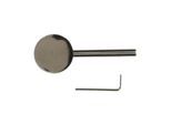 Villeroy und Boch Armaturengriff 927880LE zu Como Sky/Como Shower Sky, Edelstahl massiv, poliert