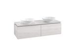 Villeroy & Boch Legato Waschtischunterschrank B59100E8 140x38x50cm, White Wood