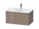 Duravit XSquare Waschtisch-Unterschrank XS422408686 81x39,7x47,8cm, cappuccino hochglanz, 1 Auszug
