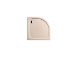 Kaldewei Zirkon Duschwanne 457130003030 100x100x3,5cm, Antislip Perl-Effekt, bahamabeige