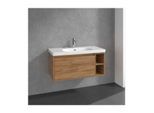 Villeroy und Boch Skyla Waschtischunterschrank C79100RH 1 Auszug, 972 x 436 x 439 mm, Kansas Oak