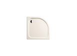 Kaldewei Zirkon Duschwanne 452048040231 80x80x6,5cm, mit Träger, pergamon