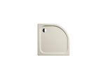 Kaldewei Zirkon Duschwanne 457000010728 100x80x3,5cm, seashell cream matt