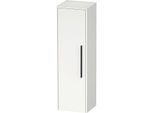 Duravit D-Code Halbhochschrank DC1338LBD180000 Griffe Diamantschwarz, Weiß Matt, 400x1320x36 mm