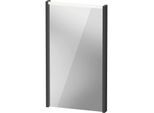 Duravit D-Code Spiegel DC7075049490000 400x700x48, Graphit Matt , mit LED Beleuchtung