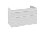 Villeroy und Boch Venticello Waschtisch-Unterschrank A92702E8 95,3 x 59 x 50,2 cm, Becken links, Griff White, White Wood