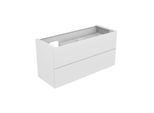 Keuco Edition 11 Waschtischunterschrank 31268390100 140 x 70 x 53,5 cm, mit LED-Beleuchtung, Strukturlack Anthrazit