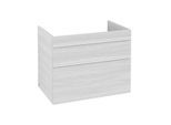 Villeroy und Boch Venticello Waschtisch-Unterschrank A92502E8 75,3 x 59 x 50,2 cm, Griff White, White Wood