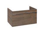 Villeroy und Boch Venticello Waschtisch-Unterschrank A93401VH 75,3 x 42 x 50,2 cm, Griff Chrom, arizona oak