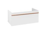 Villeroy und Boch Venticello Waschtisch-Unterschrank A93505MS 95,3 x 42 x 50,2 cm, Griff Copper, White Matt