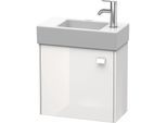 Duravit Brioso Waschtischunterschrank BR4051L2222 484x239mm, Weiß Hochglanz, Tür links