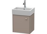 Duravit Brioso Waschtischunterbau BR4050L4343 434x339mm, Basalt Matt, Tür links