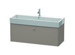 Duravit Brioso Waschtischunterbau BR405704343 1184x459mm, Basalt Matt, 1 Auszug
