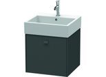 Duravit Brioso Waschtischunterbau BR405204949 484x459mm, Graphit Matt, 1 Auszug