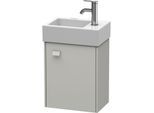 Duravit Brioso Waschtischunterbau BR4049R0707 364x239mm, Betongrau Matt, Tür rechts