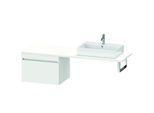 Duravit DuraStyle Waschtisch-Unterschrank DS535401818 70 x 54,8 cm, weiß matt, für Konsole, 1 Auszug