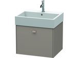 Duravit Brioso Waschtischunterbau BR405304343 584x459mm, Basalt Matt, 1 Auszug