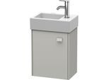 Duravit Brioso Waschtischunterbau BR4049L0707 364x239mm, Betongrau Matt, Tür links