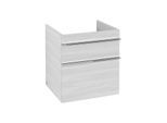 Villeroy und Boch Venticello Waschtisch-Unterschrank A92301E8 55,3 x 59 x 50,2 cm, Griff Chrom, White Wood